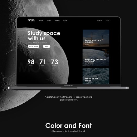 laptop website design